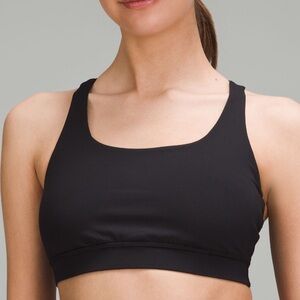 Lululemon Black Energy Bra Size 6